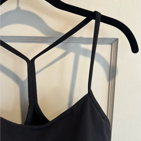 Lululemon Flow Y Bra *Nulu — Black — Size 14 - Picture 4 of 5